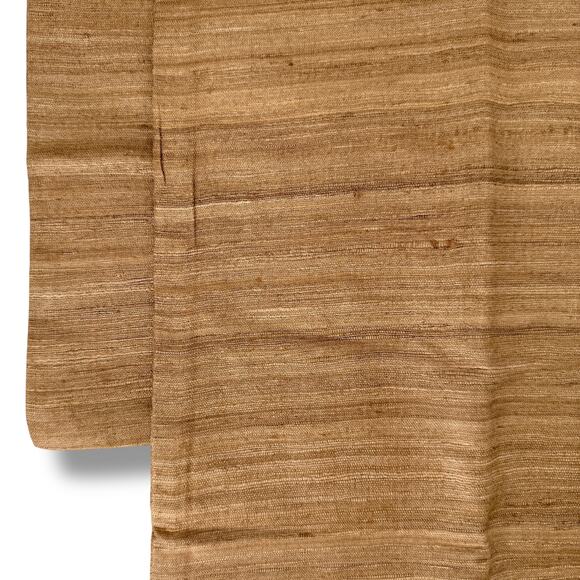 Restoration Hardware Raw Silk Channel Stitched Grande King Shams Wheat 20 X 40 - Picture 3 of 10